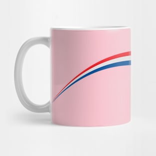 wave France flag element Mug